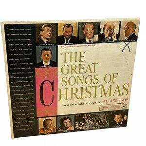 The Great Songs Of Christmas Album Two (Vinyl, 1962) Columbia Special Products